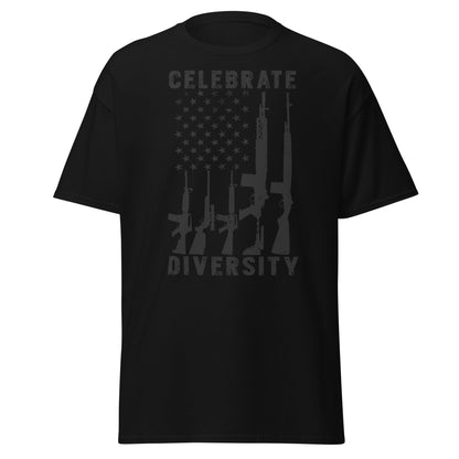 Liberty & Lead Apparel Black / S Celebrate Diversity 2 - Men's Classic Tee