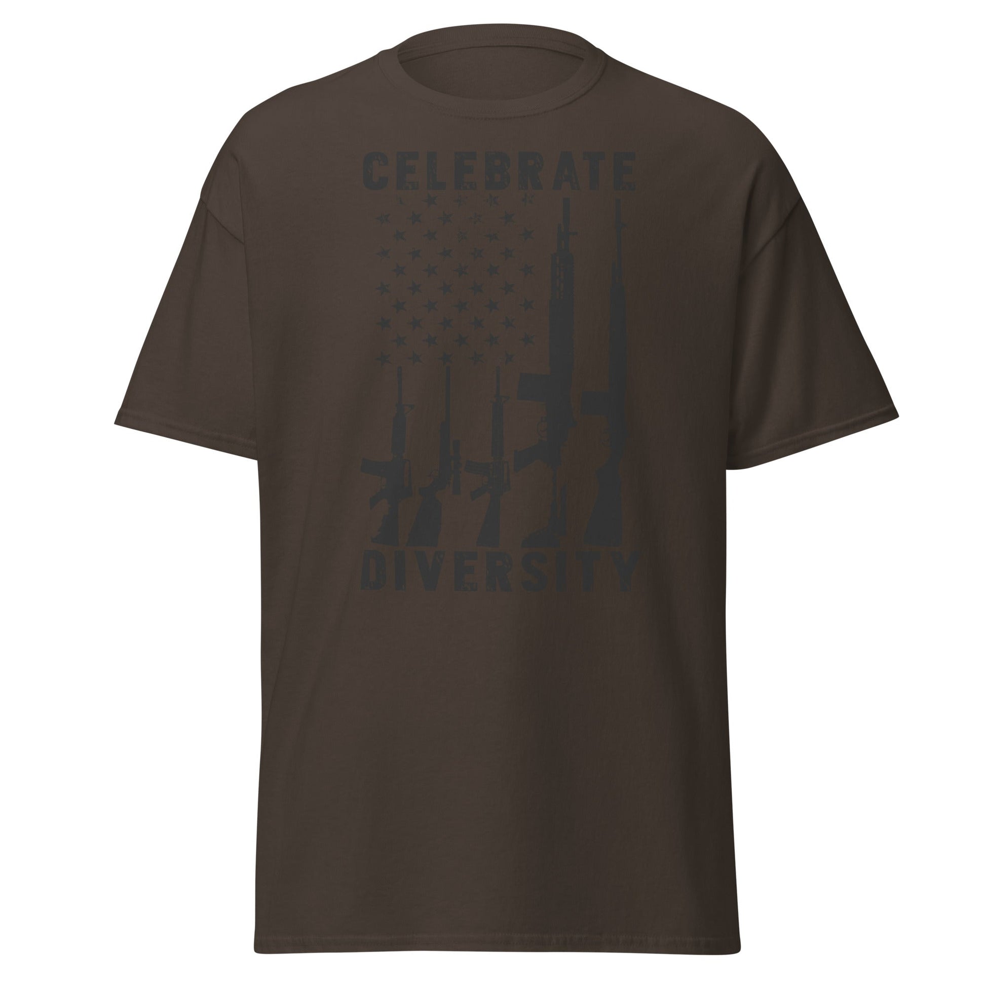 Liberty & Lead Apparel Dark Chocolate / S Celebrate Diversity 2 - Men's Classic Tee