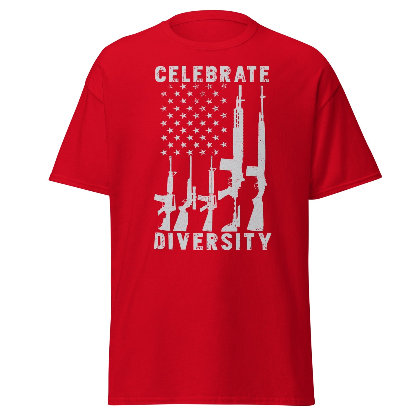 Liberty & Lead Apparel Red / S Celebrate Diversity 2 - Men's Classic Tee