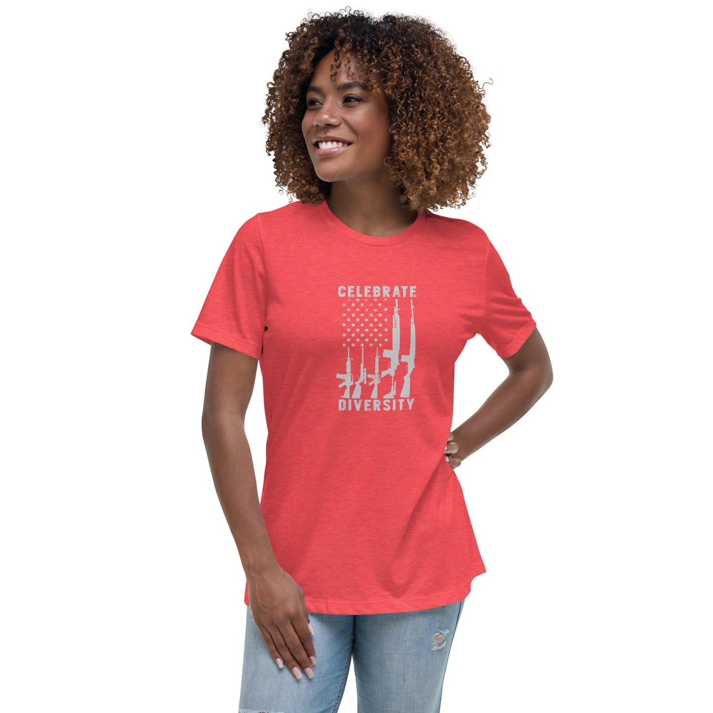 Liberty & Lead Apparel Celebrate Diversity - Ladies Relaxed Tee