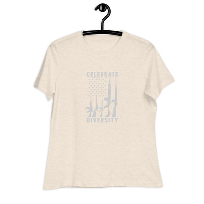 Liberty & Lead Apparel Celebrate Diversity - Ladies Relaxed Tee