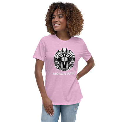 Liberty & Lead Apparel Heather Prism Lilac / S Come and Take It - Ladies Relaxed Tee