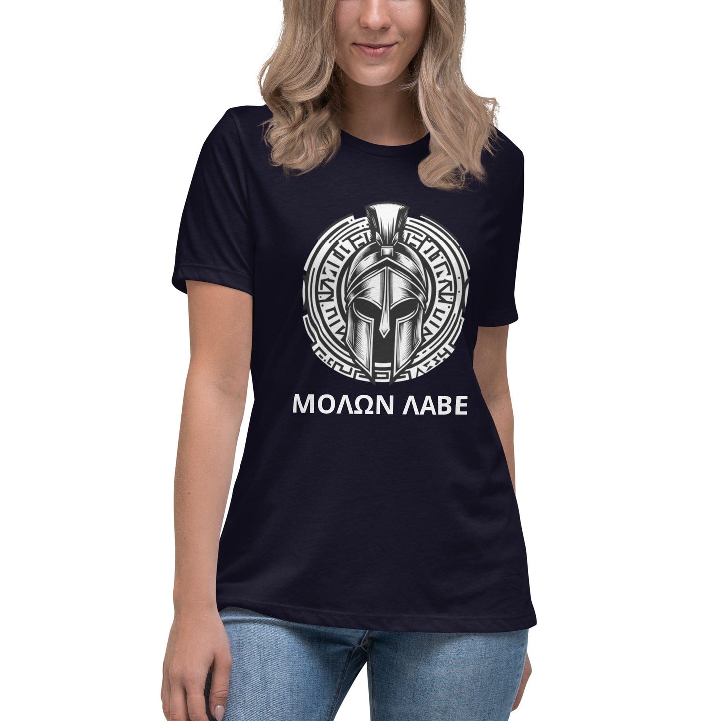 Liberty & Lead Apparel Navy / S Come and Take It - Ladies Relaxed Tee