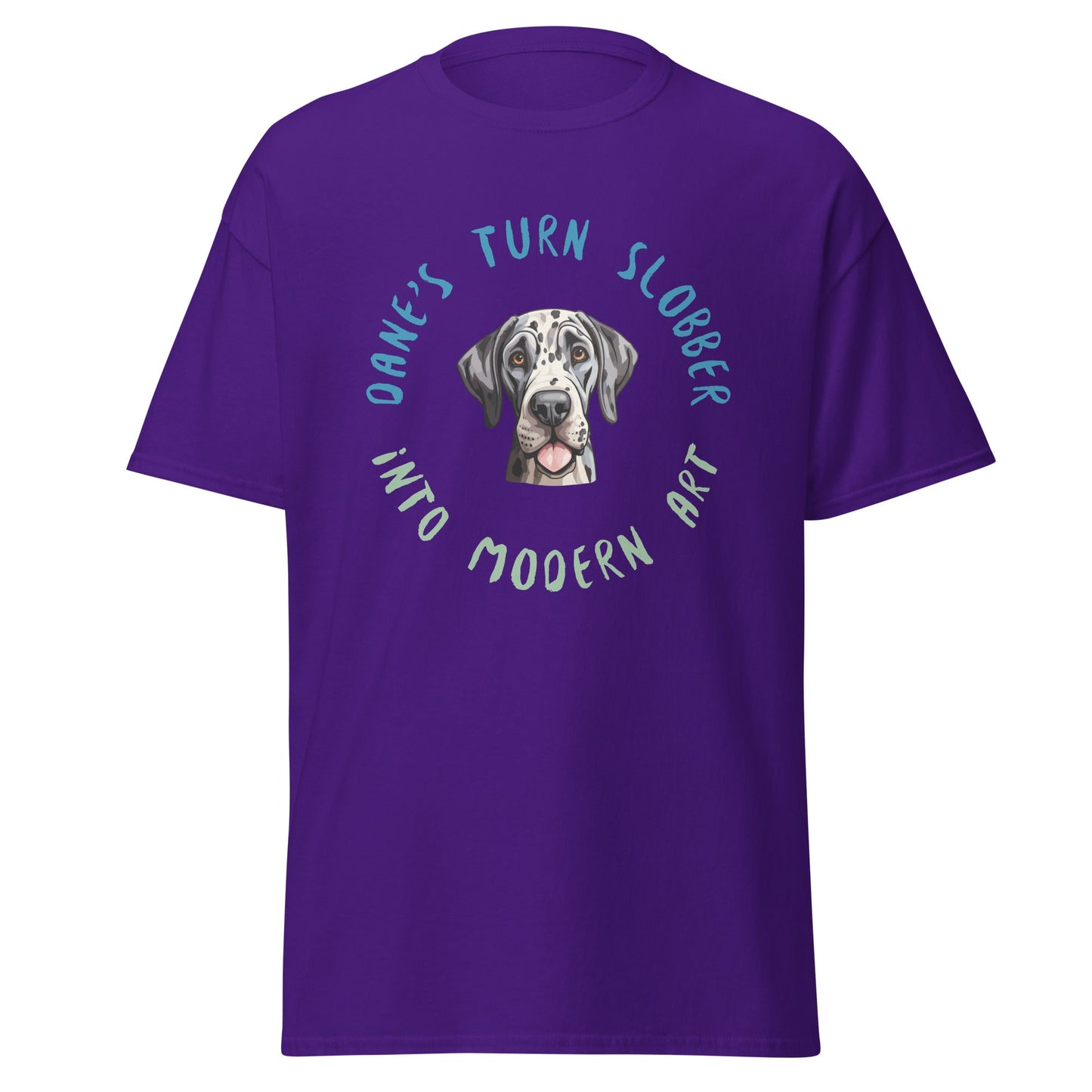 Liberty & Lead Apparel Purple / S Dane Art - Men's Classic Tee