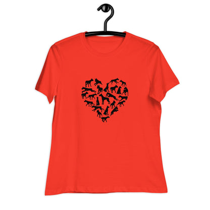 Liberty & Lead Apparel Dane Love - Ladies Relaxed Tee