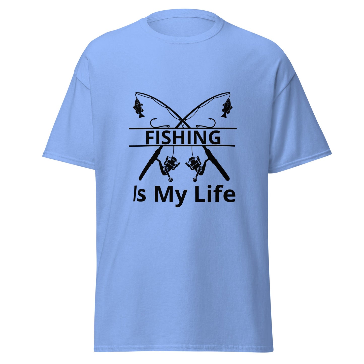 Liberty & Lead Apparel Carolina Blue / S Fishing is Life 2 - Men's Classic Tee