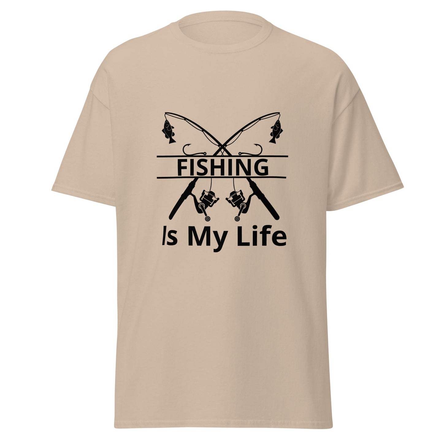 Liberty & Lead Apparel Sand / S Fishing is Life 2 - Men's Classic Tee