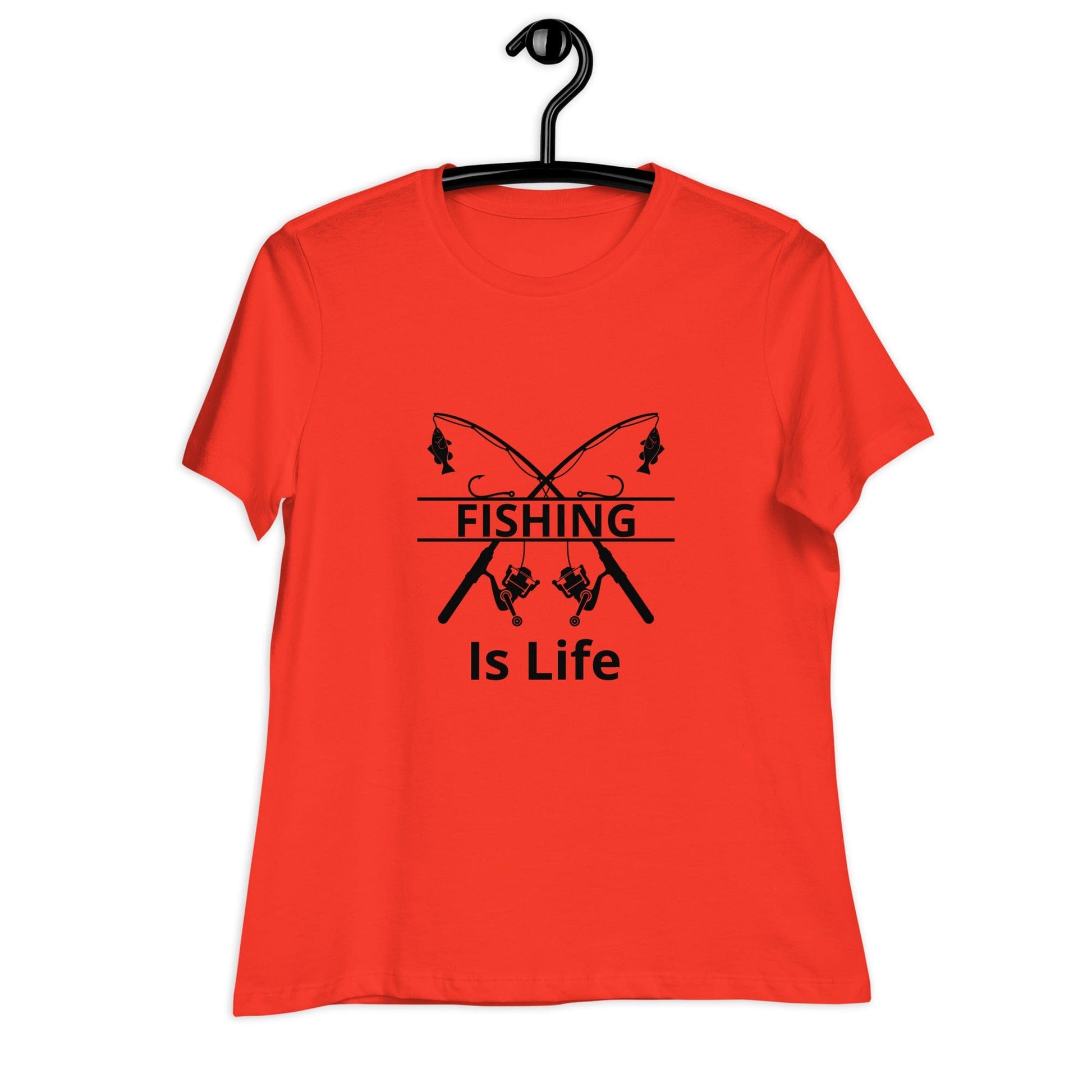 Liberty & Lead Apparel Fishing Is Life - Ladies Relaxed Tee