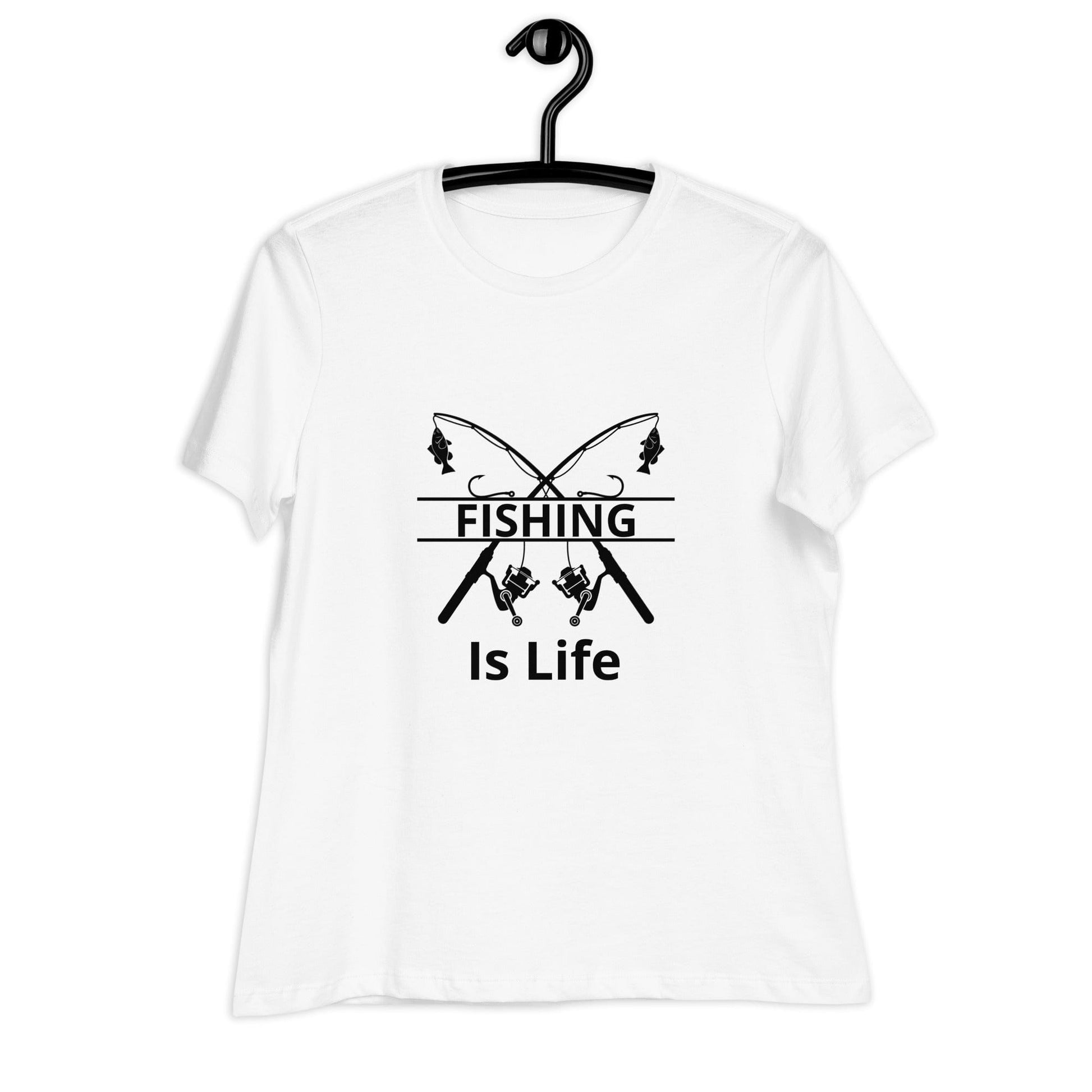 Liberty & Lead Apparel Fishing Is Life - Ladies Relaxed Tee