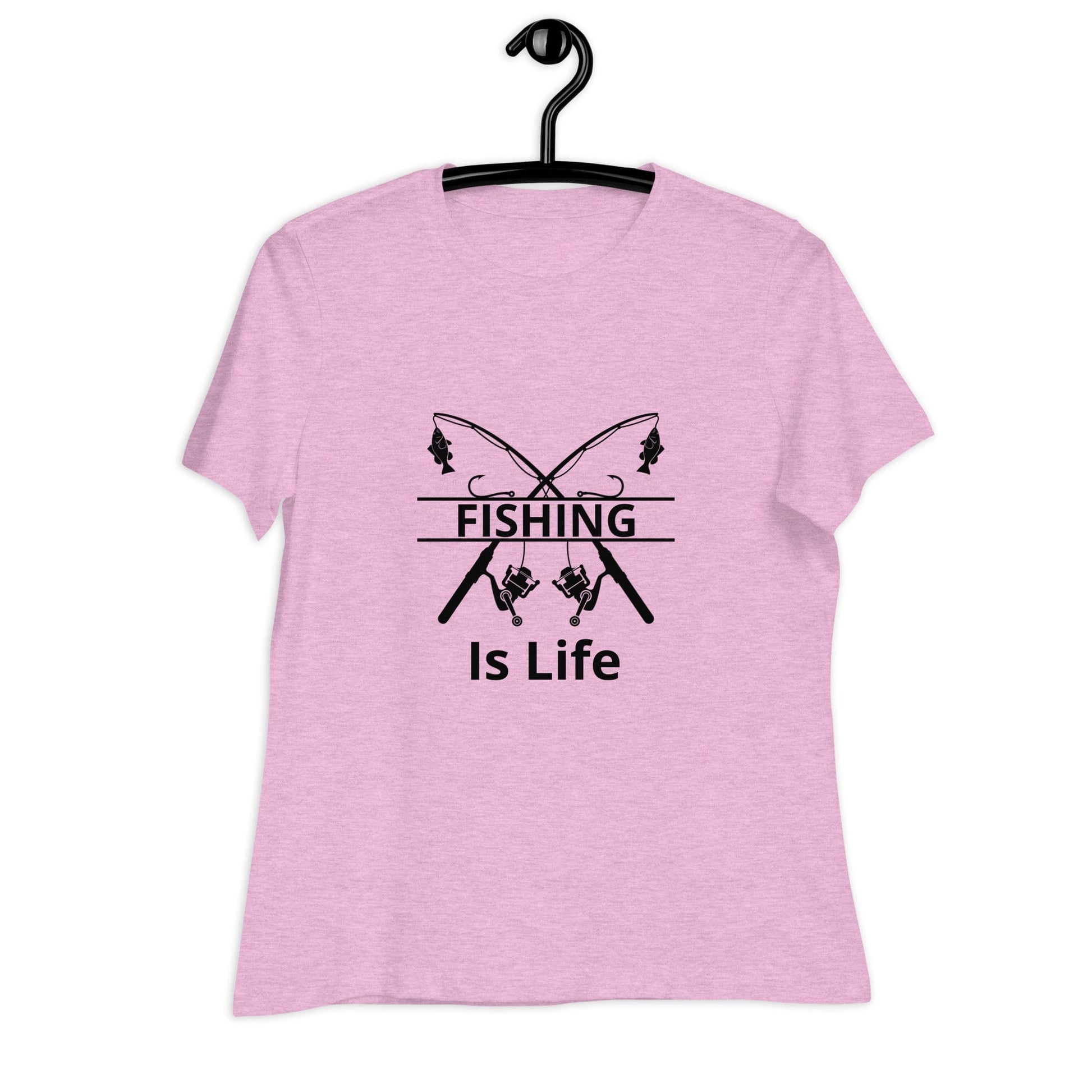 Liberty & Lead Apparel Fishing Is Life - Ladies Relaxed Tee