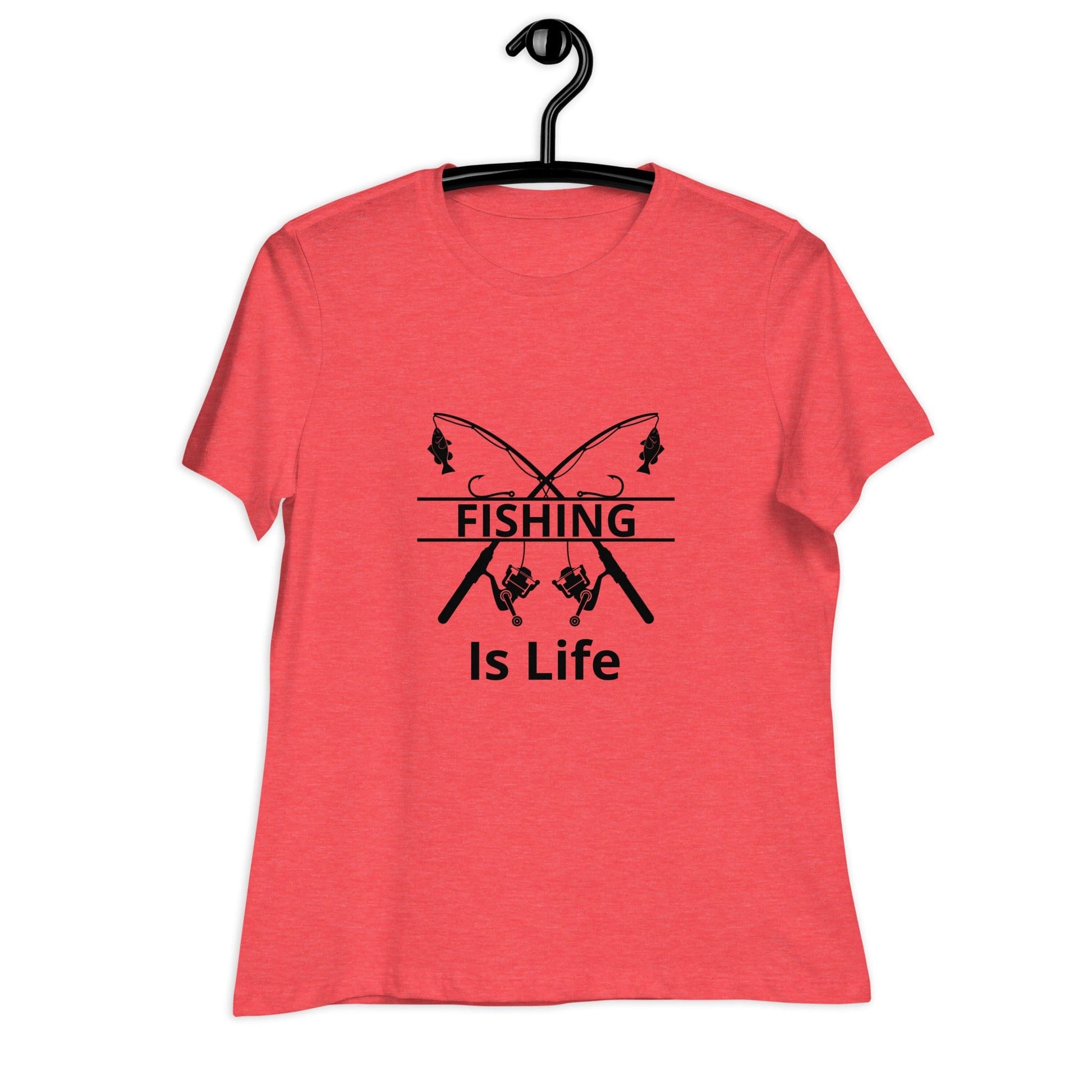 Liberty & Lead Apparel Fishing Is Life - Ladies Relaxed Tee