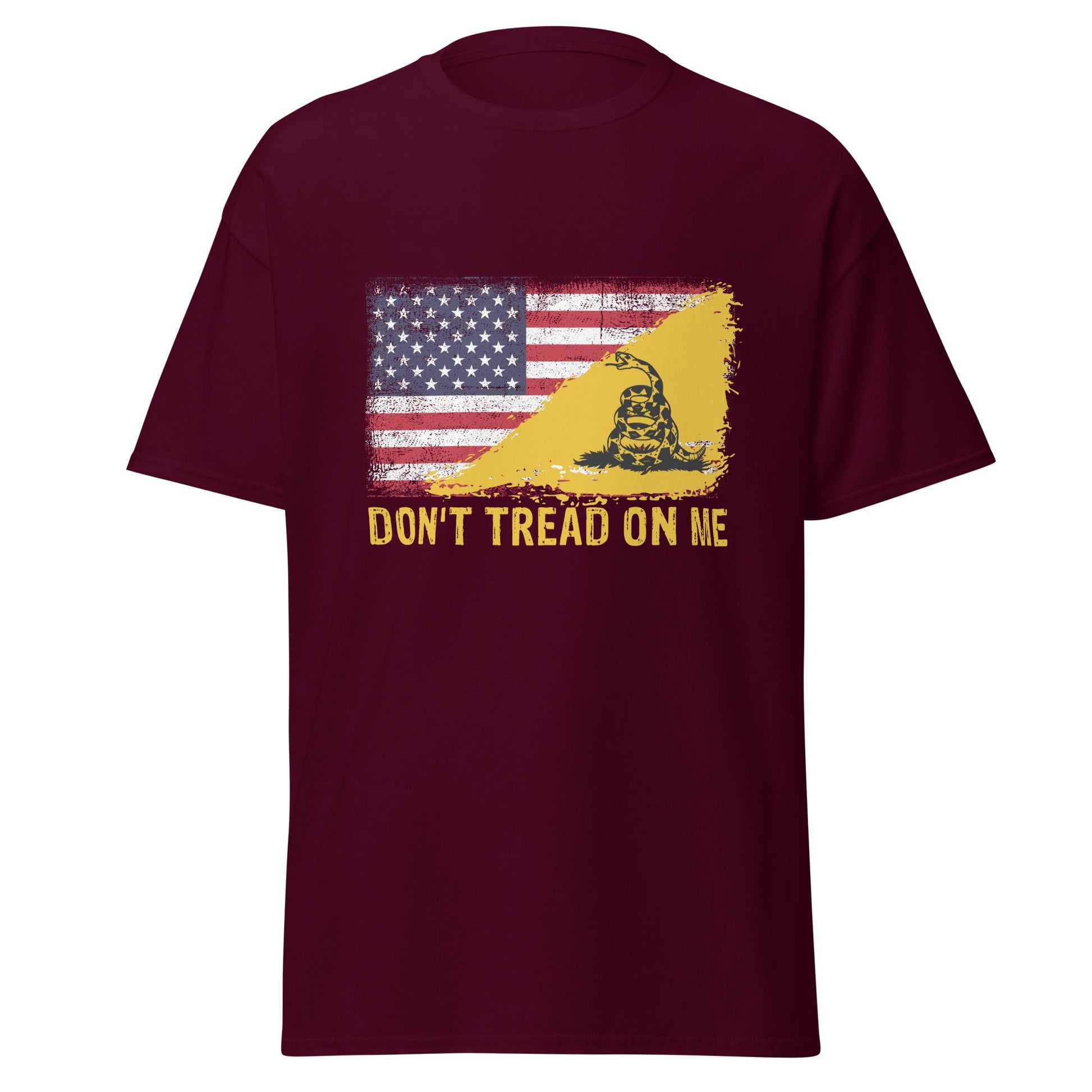 Liberty & Lead Apparel Maroon / S Gadsden - Men's Classic Tee