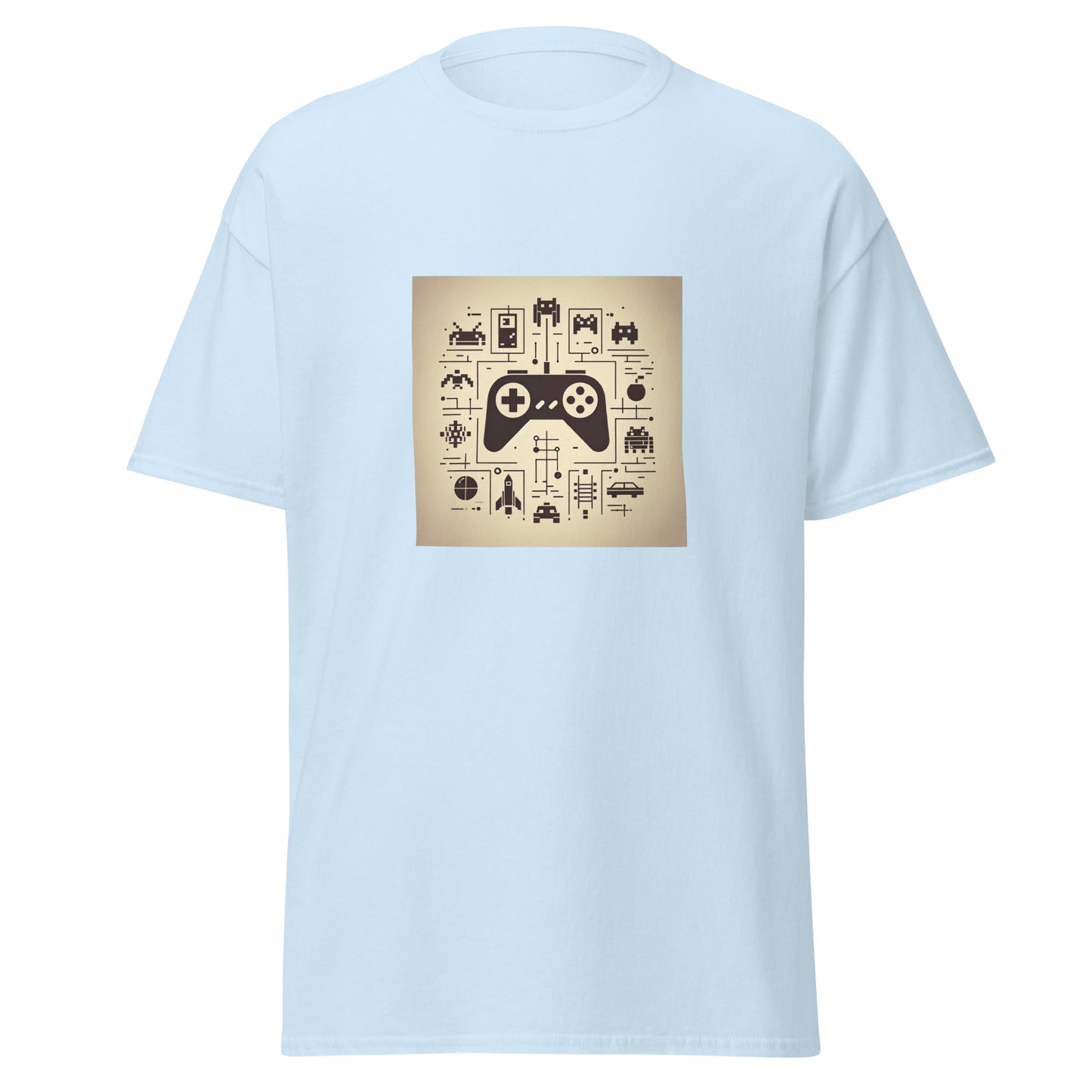 Liberty & Lead Apparel Light Blue / S Gamer - Men's Classic Tee