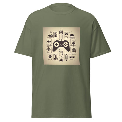 Liberty & Lead Apparel Military Green / S Gamer - Men's Classic Tee