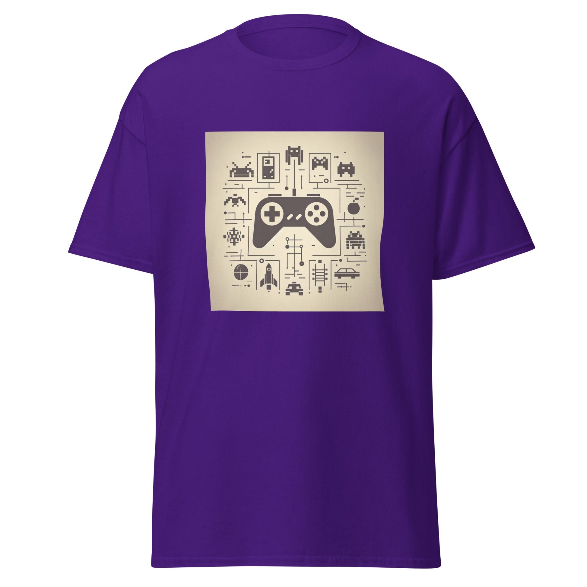 Liberty & Lead Apparel Purple / S Gamer - Men's Classic Tee