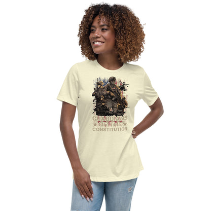 Liberty & Lead Apparel Citron / S Guardians - Ladies Relaxed Tee