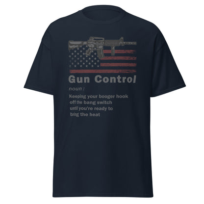 Liberty & Lead Apparel Navy / S Gun Control 2 - Men's Classic Tee