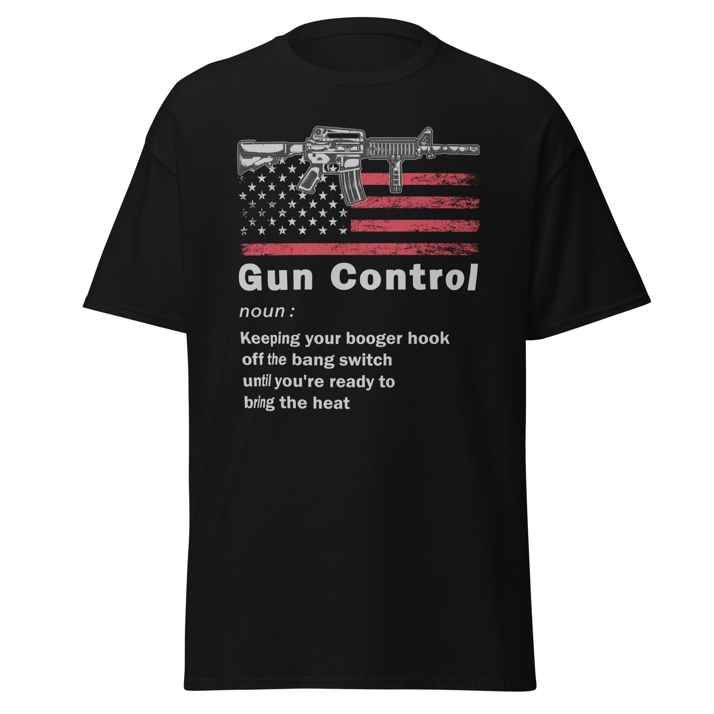 Liberty & Lead Apparel Black / S Gun Control - Men's Classic Tee