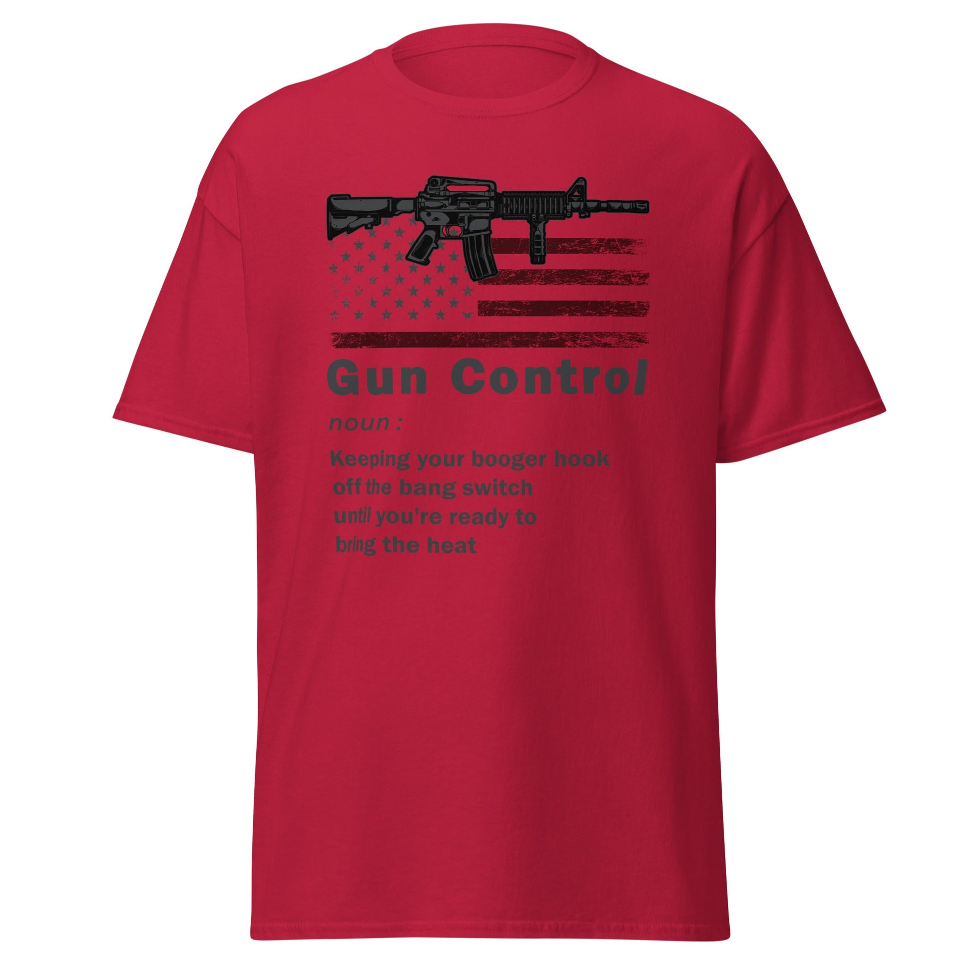 Liberty & Lead Apparel Cardinal / S Gun Control - Men's Classic Tee