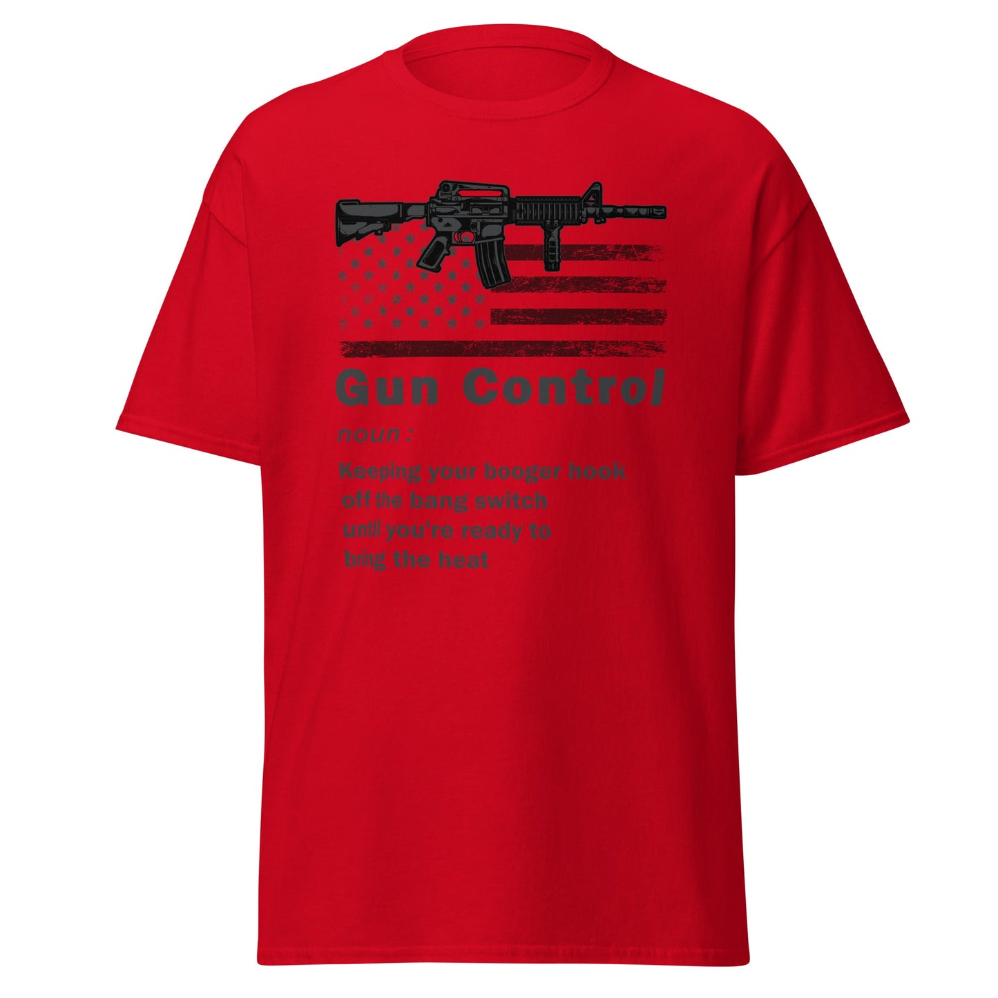 Liberty & Lead Apparel Red / S Gun Control - Men's Classic Tee