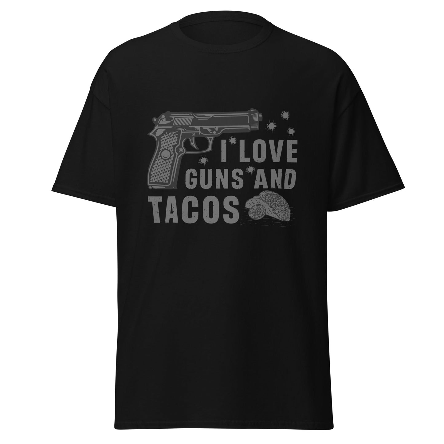 Liberty & Lead Apparel Black / S I Love Guns and Tacos 2 - Men's Classic Tee