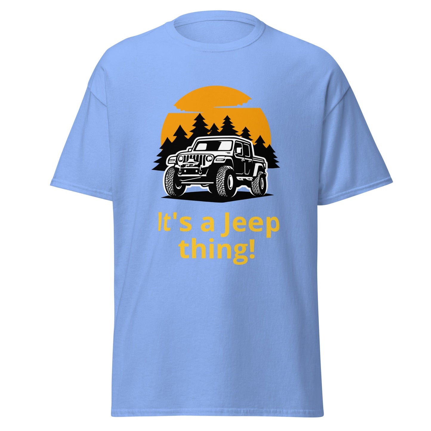 Liberty & Lead Apparel Carolina Blue / S It's a Jeep Thing / Jeep Lovers / Ain't Nothin' But / Off Road Enthusiast - Men's Classic Tee