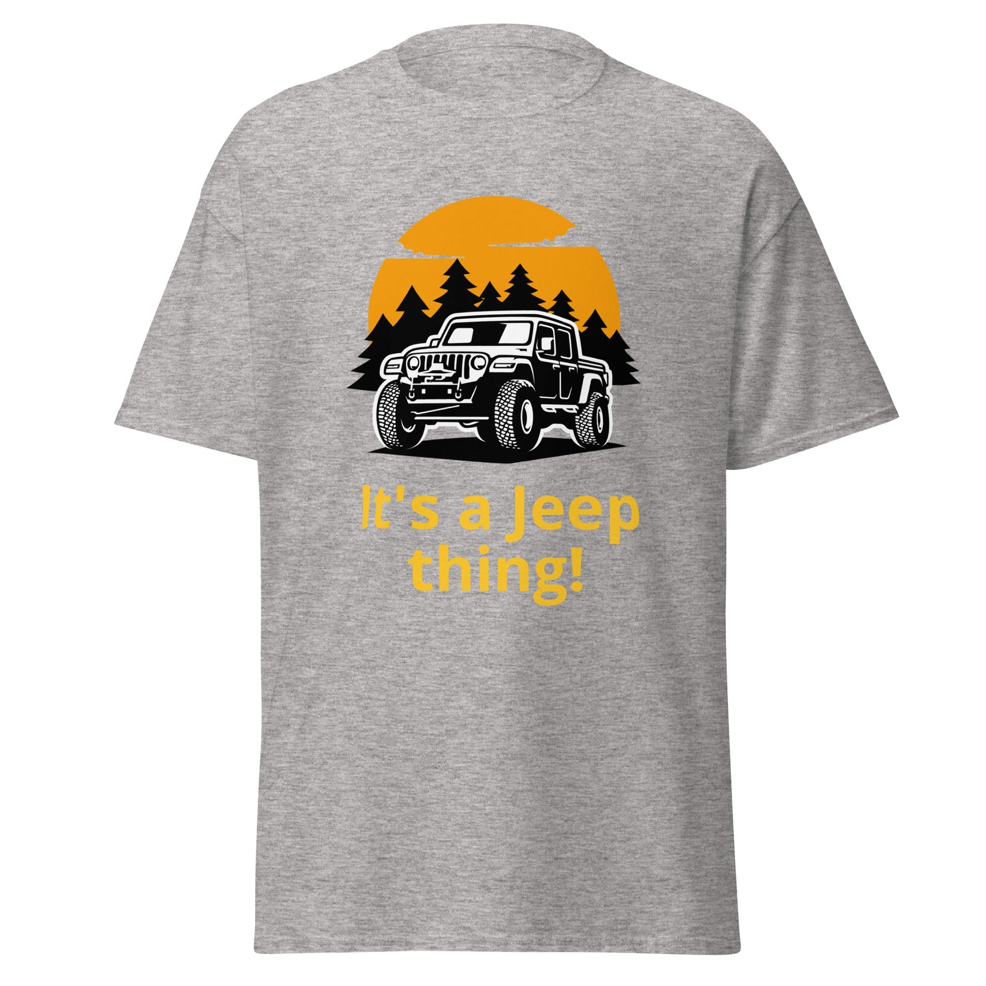 Liberty & Lead Apparel Sport Grey / S It's a Jeep Thing / Jeep Lovers / Ain't Nothin' But / Off Road Enthusiast - Men's Classic Tee