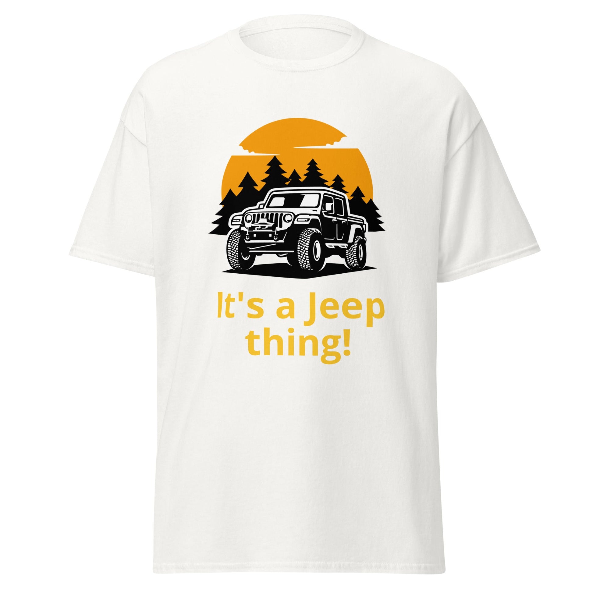 Liberty & Lead Apparel White / S It's a Jeep Thing / Jeep Lovers / Ain't Nothin' But / Off Road Enthusiast - Men's Classic Tee