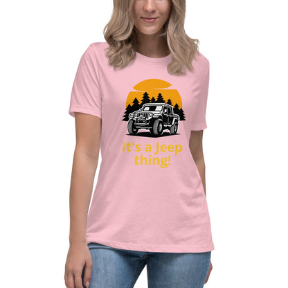 Liberty & Lead Apparel Pink / S It's A Jeep Thing