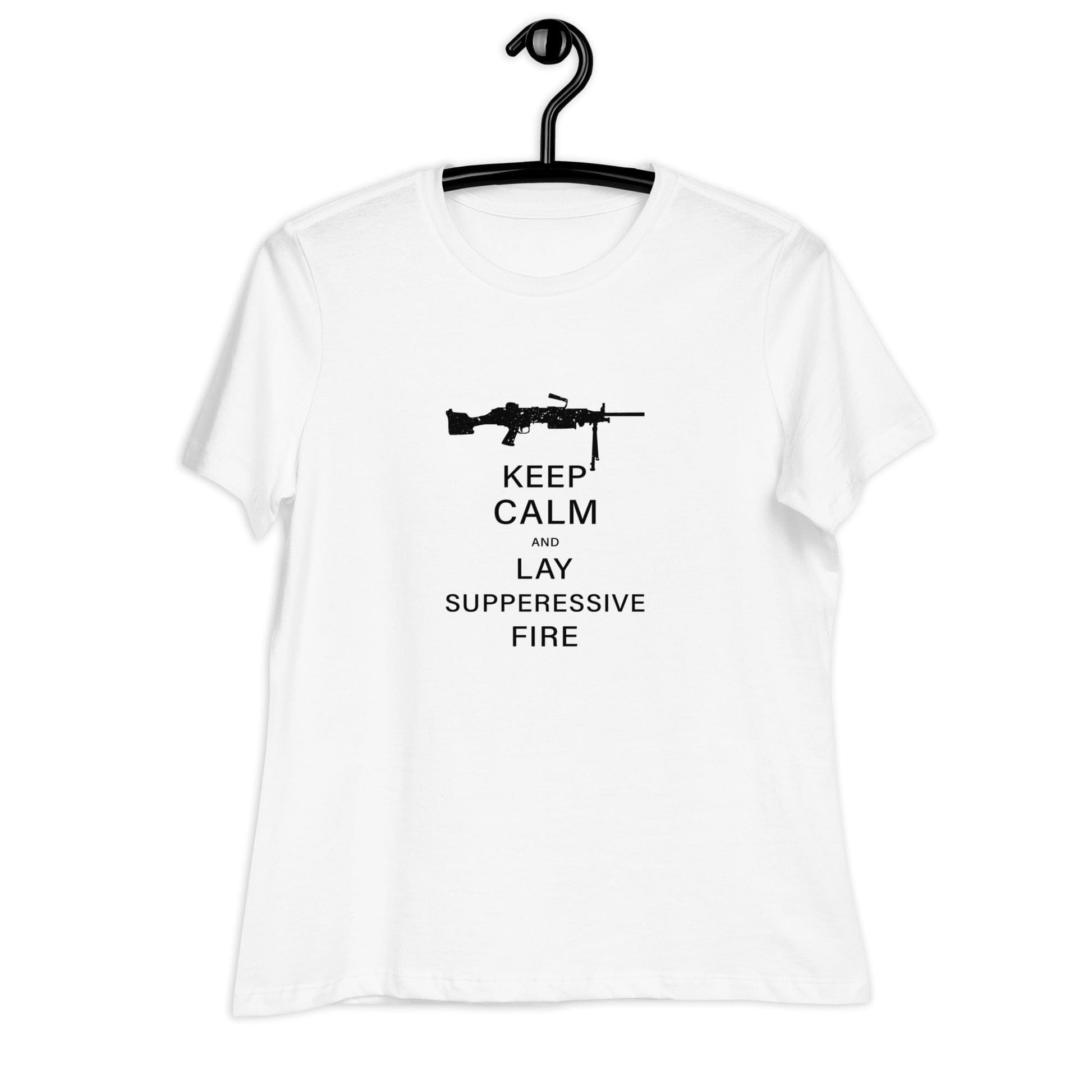 Liberty & Lead Apparel Keep Calm 2 - Ladies Relaxed Tee