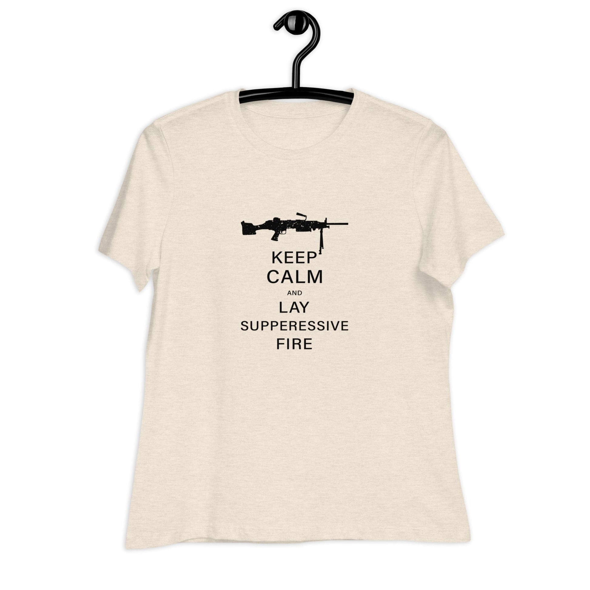 Liberty & Lead Apparel Keep Calm 2 - Ladies Relaxed Tee