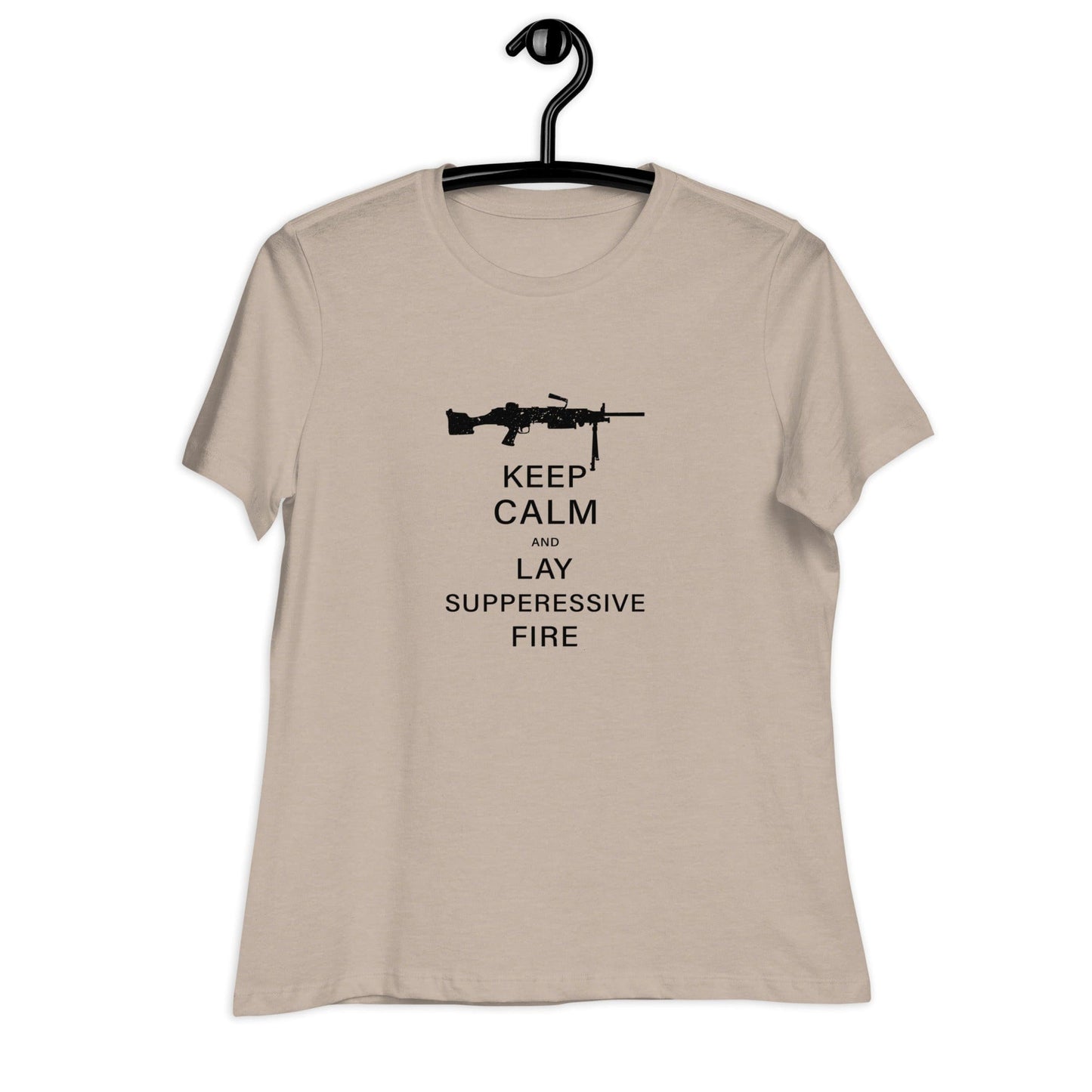 Liberty & Lead Apparel Keep Calm 2 - Ladies Relaxed Tee