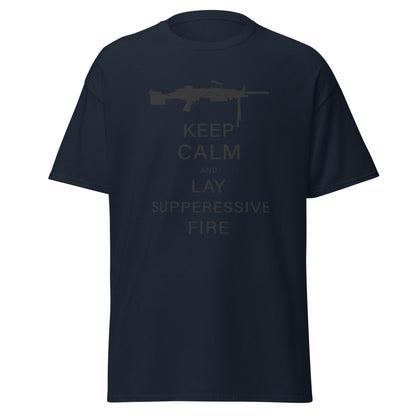 Liberty & Lead Apparel Navy / S Keep Calm 2 - Men's Classic Tee