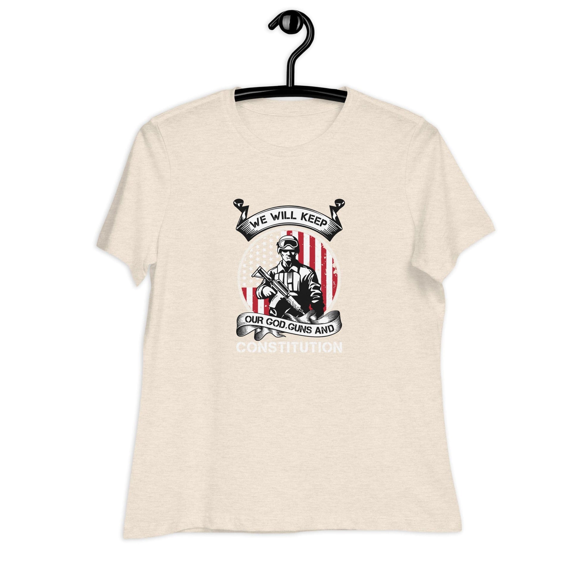 Liberty & Lead Apparel Keep Our Guns - Ladies Relaxed Tee