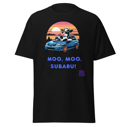 Liberty & Lead Apparel Apparel Black / S Liberty & Lead Apparel Moo Moo Subaru Lovers Men's Classic Tee