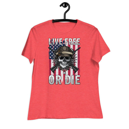 Liberty & Lead Apparel Live Free - Ladies Relaxed Tee