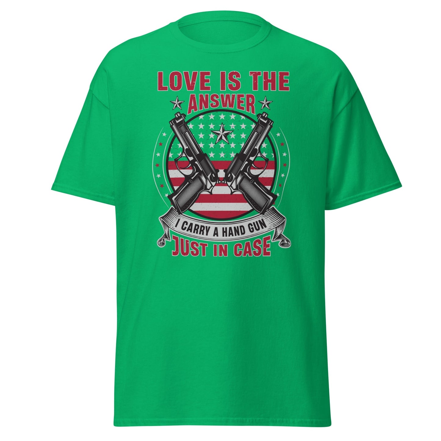 Liberty & Lead Apparel Irish Green / S Love is the Answer - Men's Classic Tee