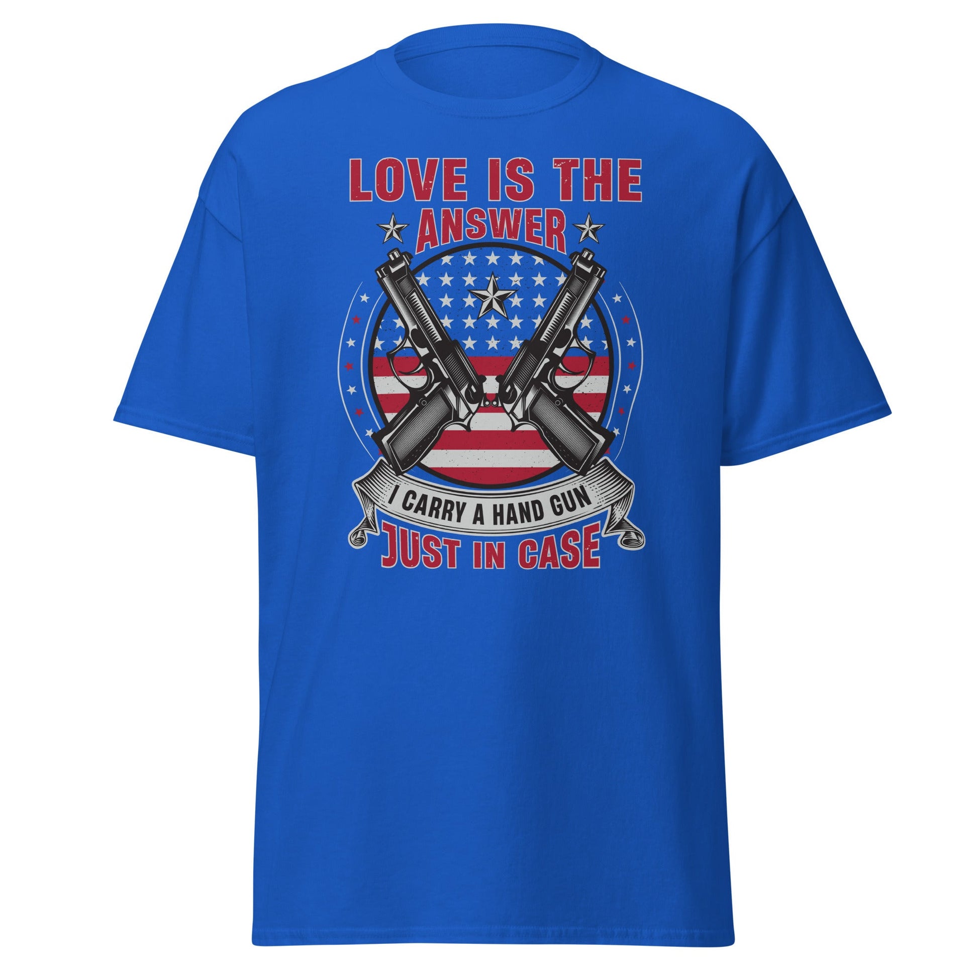 Liberty & Lead Apparel Royal / S Love is the Answer - Men's Classic Tee