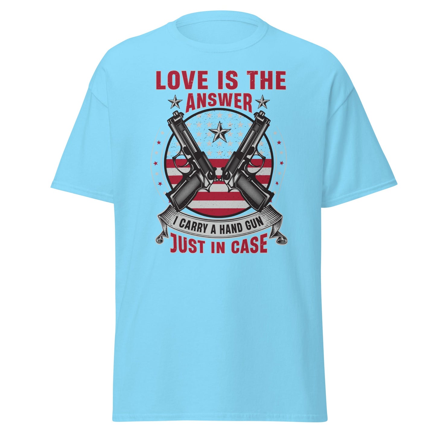 Liberty & Lead Apparel Sky / S Love is the Answer - Men's Classic Tee