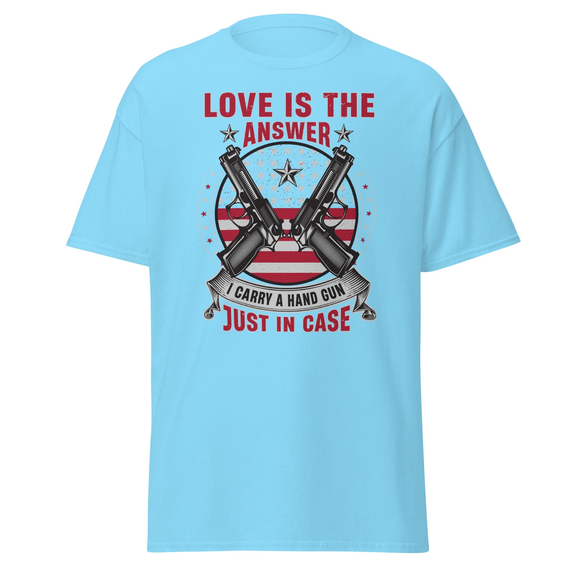 Liberty & Lead Apparel Sky / S Love is the Answer - Men's Classic Tee