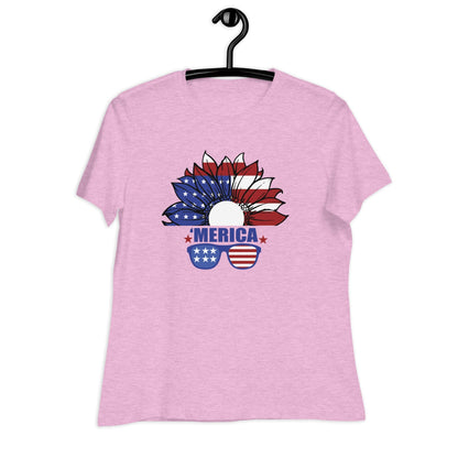 Liberty & Lead Apparel Merica - Ladies Relaxed Tee