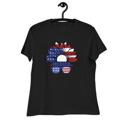 Liberty & Lead Apparel Merica - Ladies Relaxed Tee