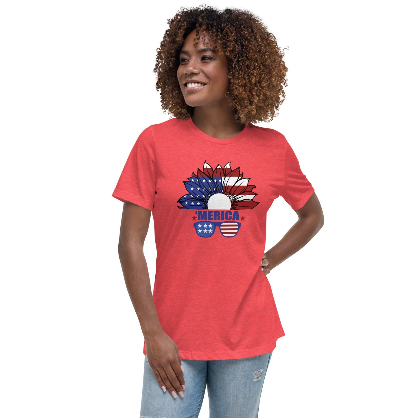 Liberty & Lead Apparel Heather Red / S Merica