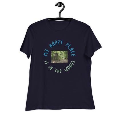 Liberty & Lead Apparel My Happy Place - Ladies Relaxed Tee