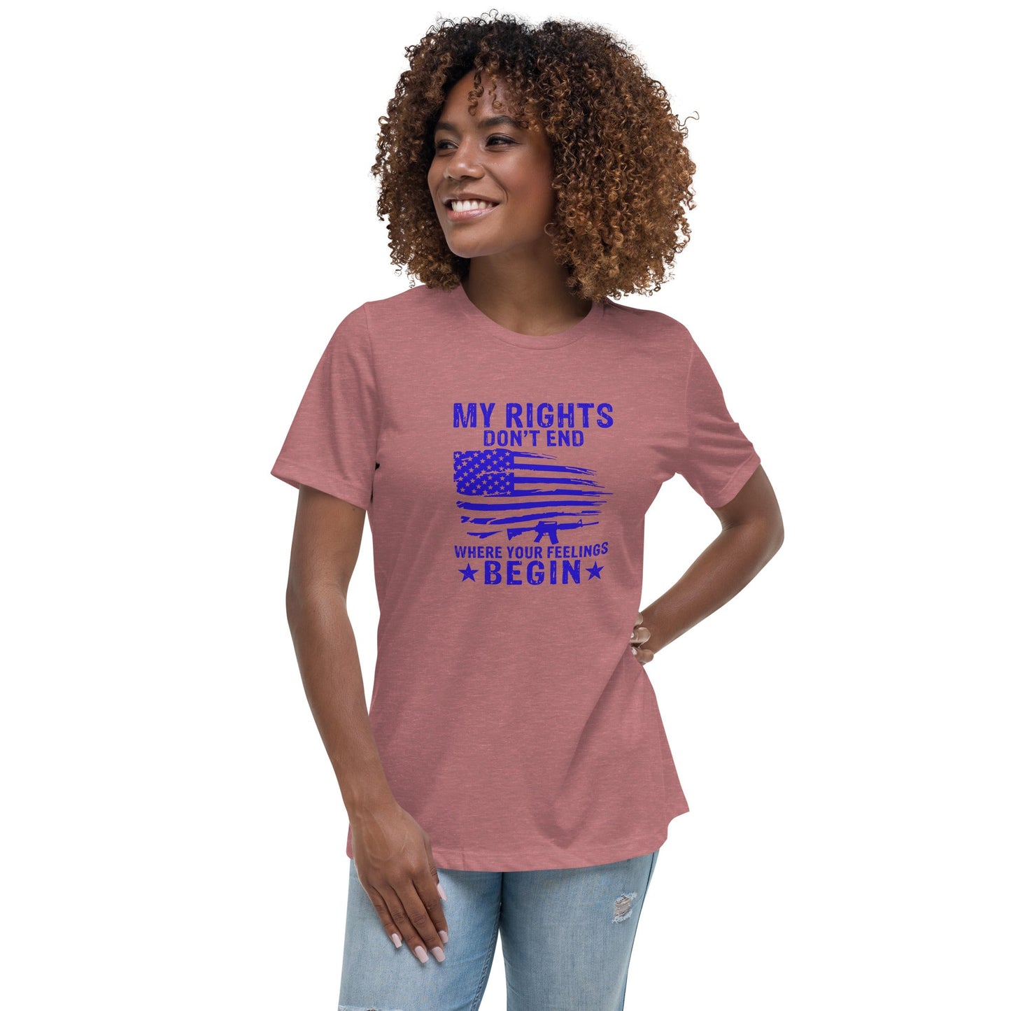 Liberty & Lead Apparel Heather Mauve / S My Rights 2