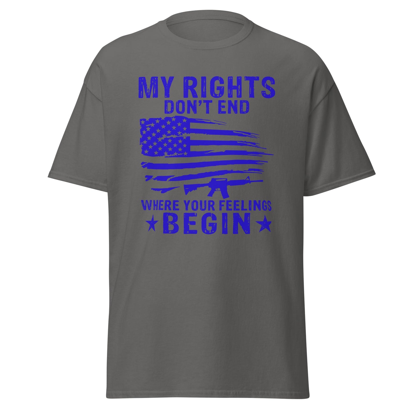 Liberty & Lead Apparel Charcoal / S My Rights 2 - Men's Classic Tee