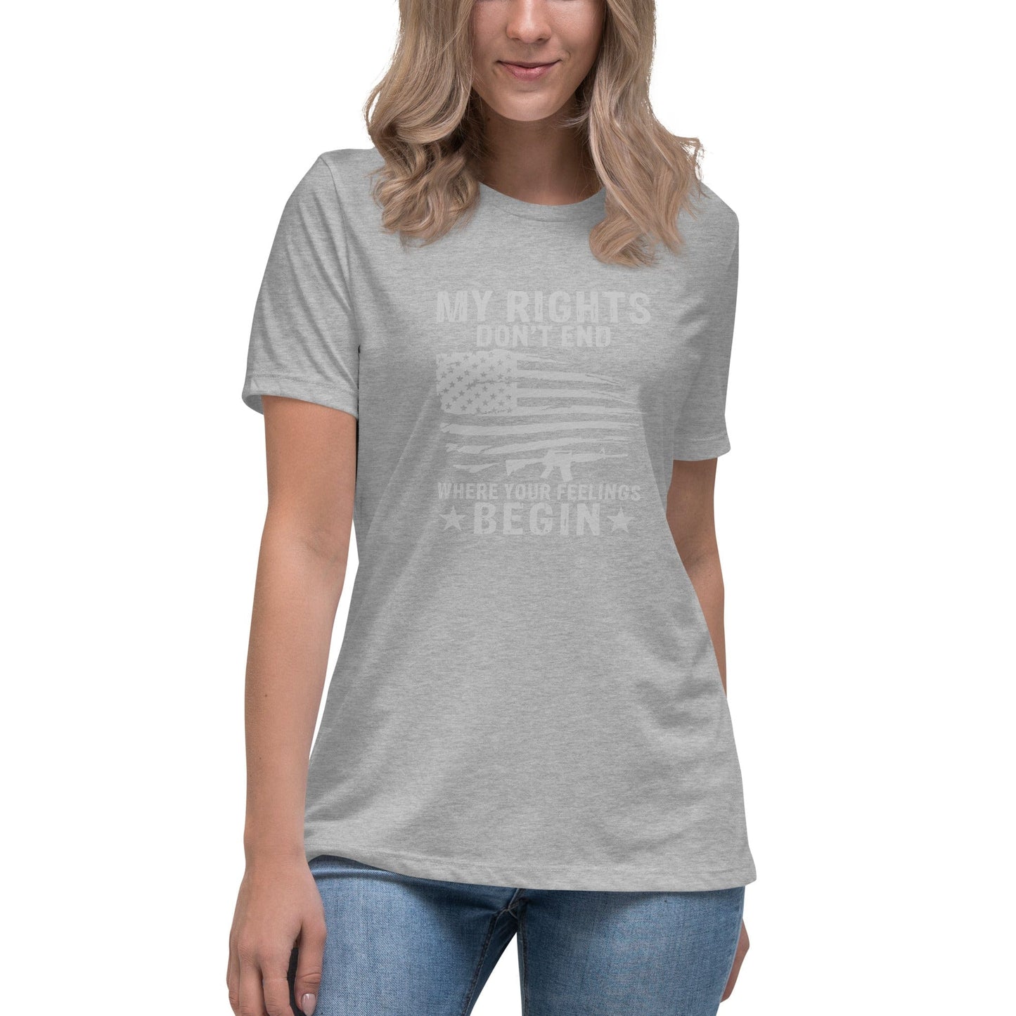 Liberty & Lead Apparel Athletic Heather / S My Rights