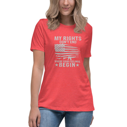 Liberty & Lead Apparel Heather Red / S My Rights