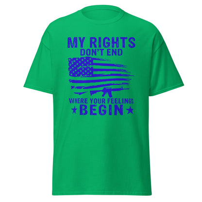 Liberty & Lead Apparel Irish Green / S My Rights - Men's Classic Tee