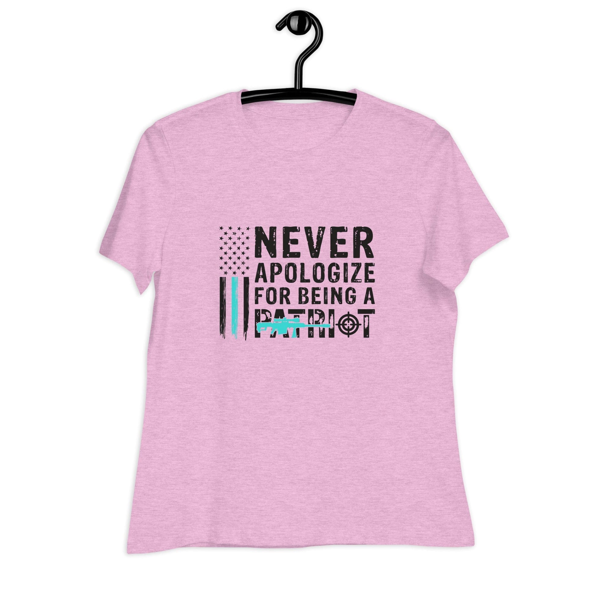 Liberty & Lead Apparel Never Apologize 2 - Ladies Relaxed Tee